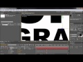 kinetik typography in After Effects