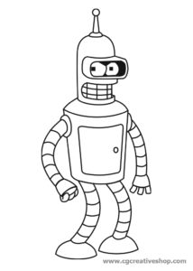 Bender Robot di Futurama