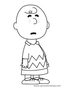 Charlie Brown disegno da colorare