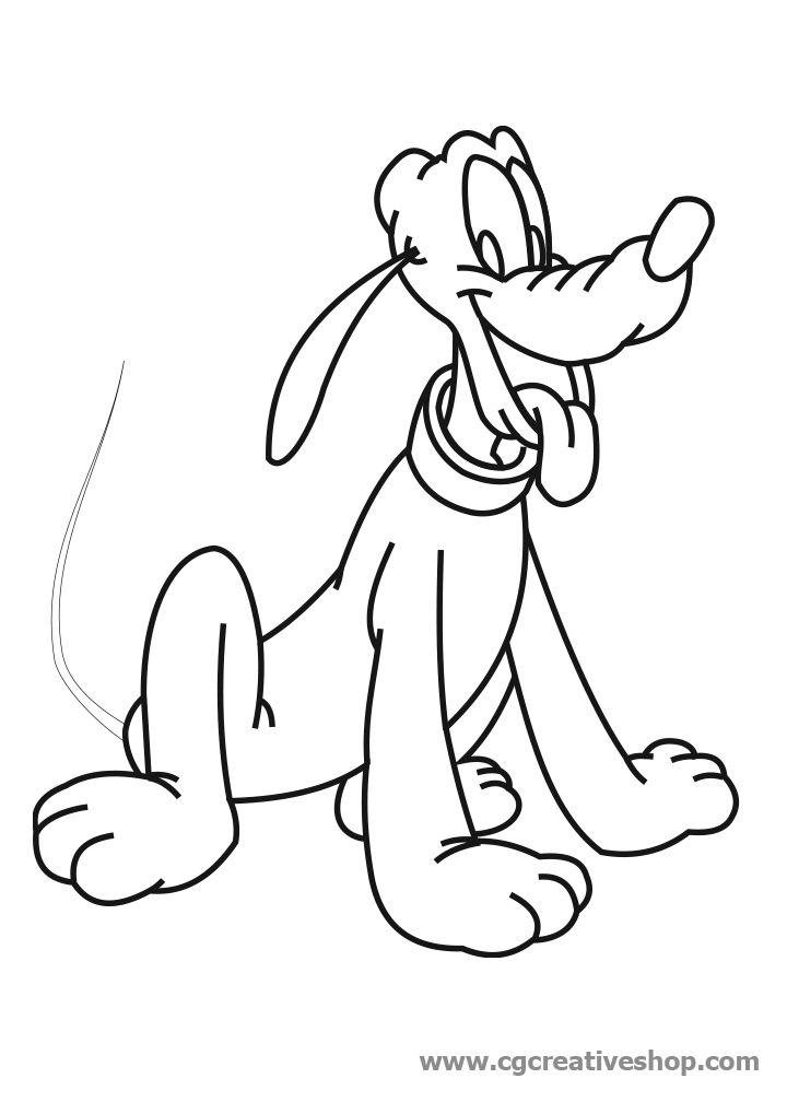 Pluto cane di Topolino Walt Disney
