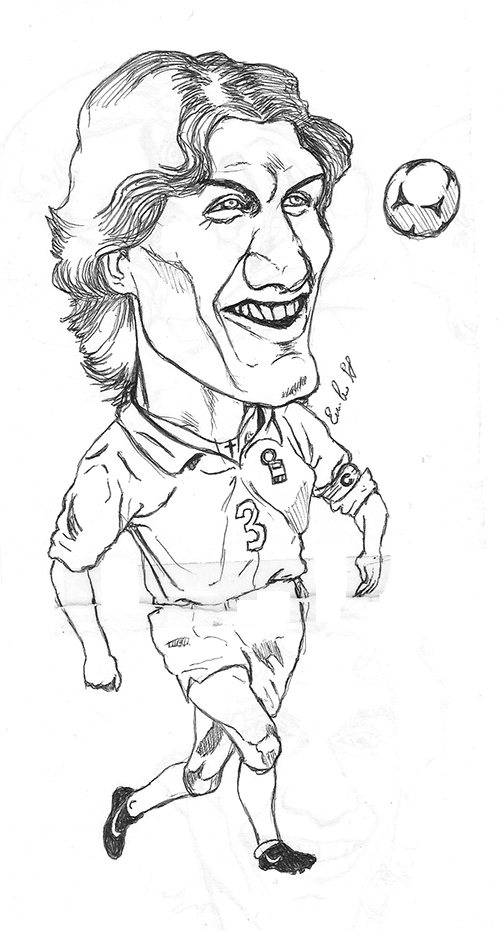 Paolo Maldini, caricature calciatori