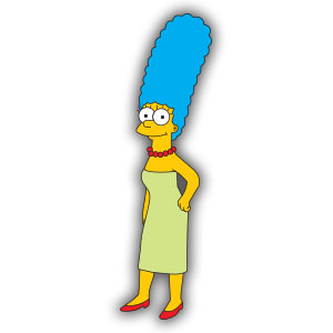 Marge Simpson Free Vector download