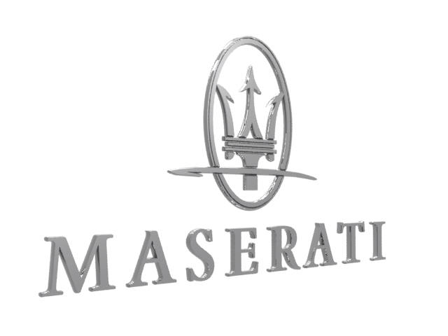 Maserati Logo 3D Object Free download