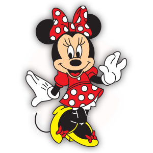 Minnie Mouse (Disney) Free Vector download