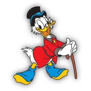Uncle Scrooge (Disney) free vector download