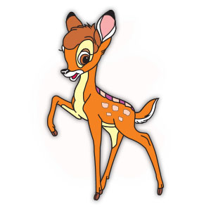 Bambi (Walt Disney) Free Vector download
