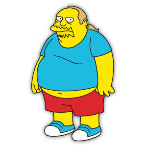 Comic Book Guy (The Simpson) Free Vector download