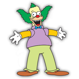 Krusty the Clown (The Simpson) Free Vector downloadKrusty the Clown (The Simpson) Free Vector download