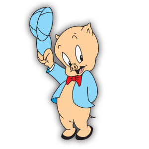 Porky Pig (Looney Tunes) Free Vector download