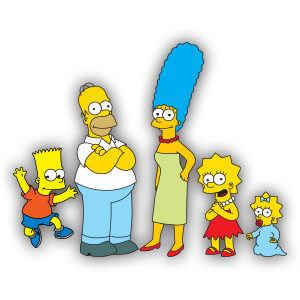 The Simpson Family free vector download