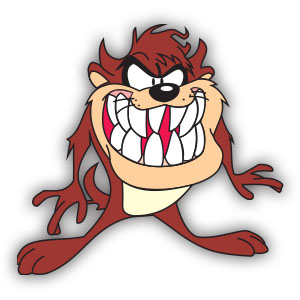 Tasmanian Devil (Looney Tunes) Free Vector download - Cgcreativeshop