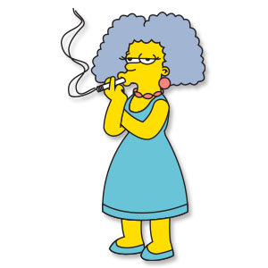 Selma Bouvier (The Simpsons) Free Vector download