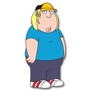 Chris Griffin Character (The Family Guy) Free Vector
