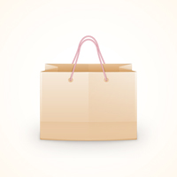 shopping bag in Illustrator
