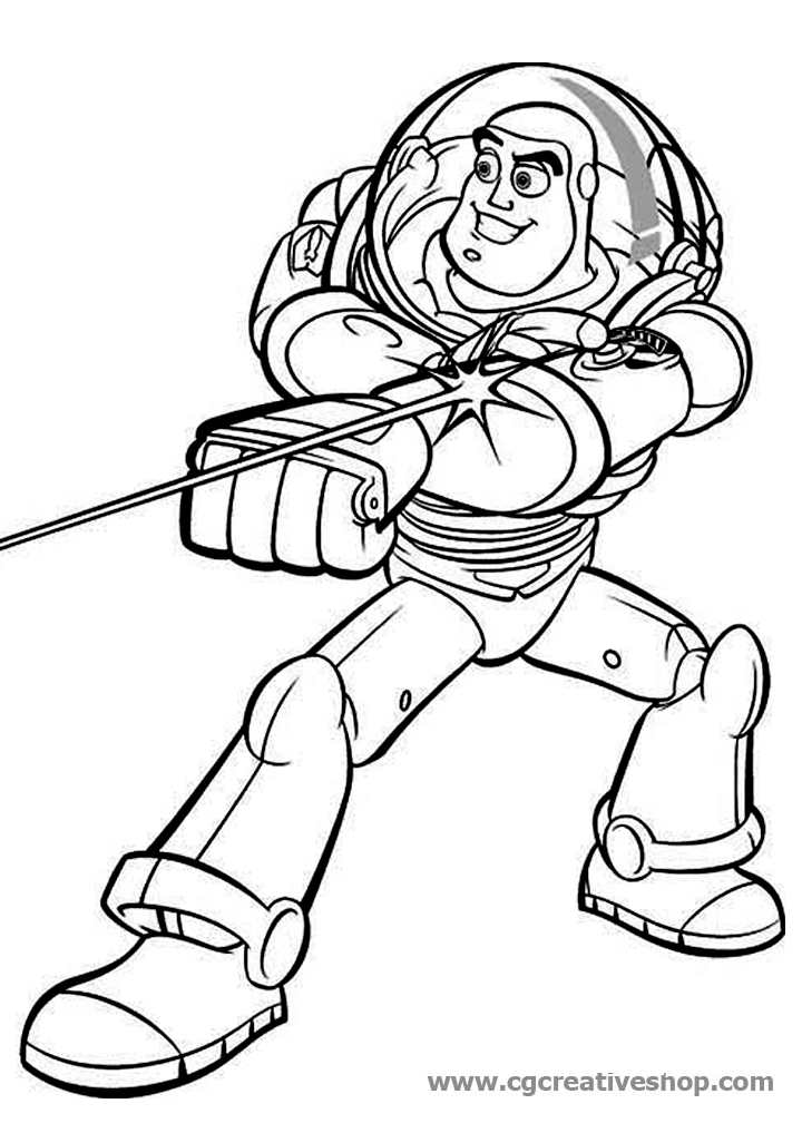 Buzz Ligthyear (Toy Story - Disney), coloring pages
