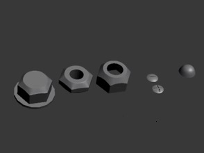 Bolts and Screws in 3ds Max