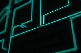 Neon logo in Illustrator and cinema 4D