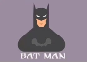 Create Flat Design Batman in Adobe Illustrator