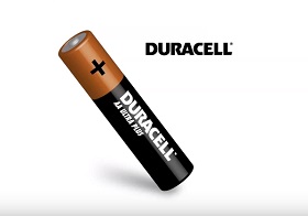 3D Duracell Battery in Adobe Illustrator