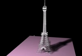 Modeling a Effeil Tower in 3ds Max