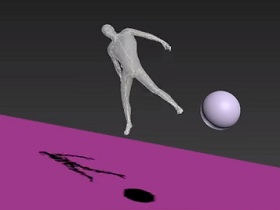 Kinematic Ragdoll Simulation in 3ds Max