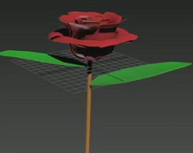 Create a Flower Rose in Autodesk 3Ds Max