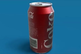 Model a Coke Can in Autodesk Maya