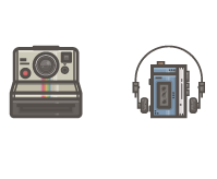Create a Retro Tech Icon Pack in Illustrator