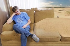 Create Sand Dunes onto a Couch in After Effects