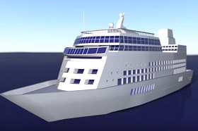 Modeling a Cruise Ship (Timelapse) in Maya
