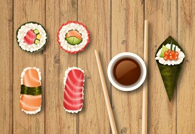 Create Vector Sushi Icons in Adobe Illustrator