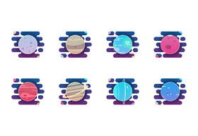 Create a Solar System Planets Icon in Adobe Illustrator