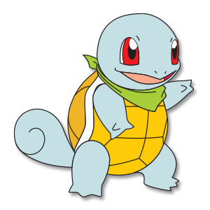 Squirtle - Pokemon, Free Vector download