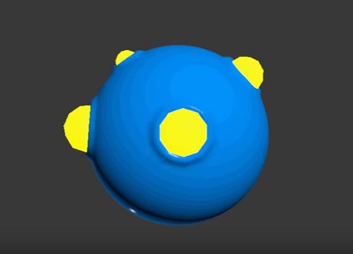Denting with Particle Flow in 3ds Max