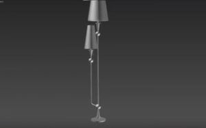 Lamp two Lights in 3ds Max