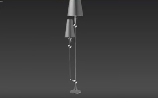 Lamp two Lights in 3ds Max