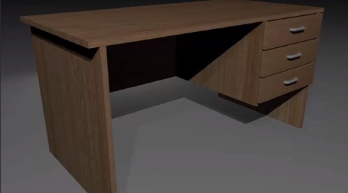 Model a Realistic Desk in Maya