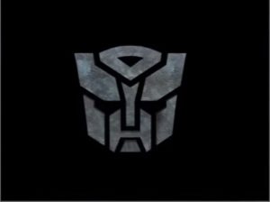 Autobot Logo Grunge in 3ds Max