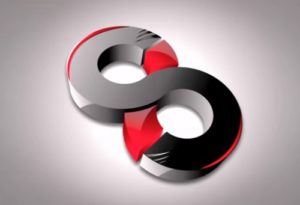 3D Glossy Logo Design in Illustrator
