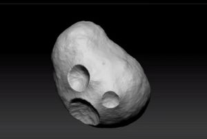 Asteroid in Zbrush and Cinema 4D