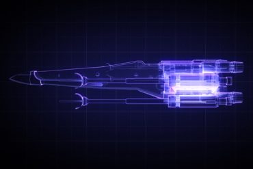 X-Wing Hologram in Cinema 4D and After Effects
