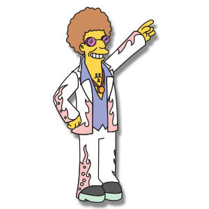 Disco Stu - The Simpson's character free download