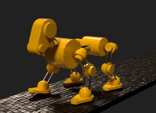Modeling and Animating Dog Robot in Blender - Cgcreativeshop