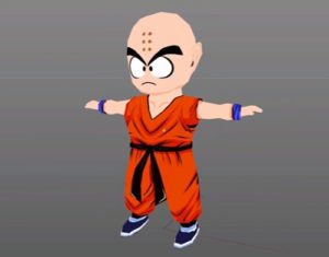 modeling dragonball character in cinema 4D