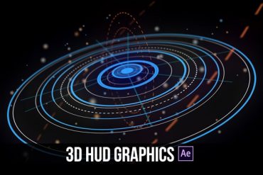 Create Advanced 3D HUD Motion Graphics in After Effects