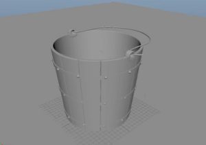 Model a Simple Wooden Bucket in Autodesk Maya