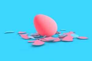 Create Egg Shatter with Voronoi Fracture in Cinema 4D