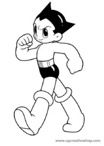 Astro Boy, disegno da colorare