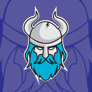 Head Viking Free Vector Logo download