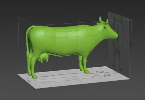 Modeling a Cow in Autodesk 3d Studio Max